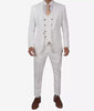 Vintage White Three Piece Suit Mens