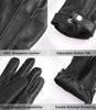 Bond Black Leather Gloves