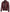 Mens Classic Shirt Collar Maroon Leather Jacket