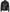 Schwarze Herrenjacke im Biker-Stil aus echtem Leder