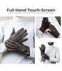 Mens Brown Leather Gloves