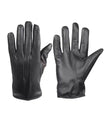 Mens Genuine Black Leather Gloves