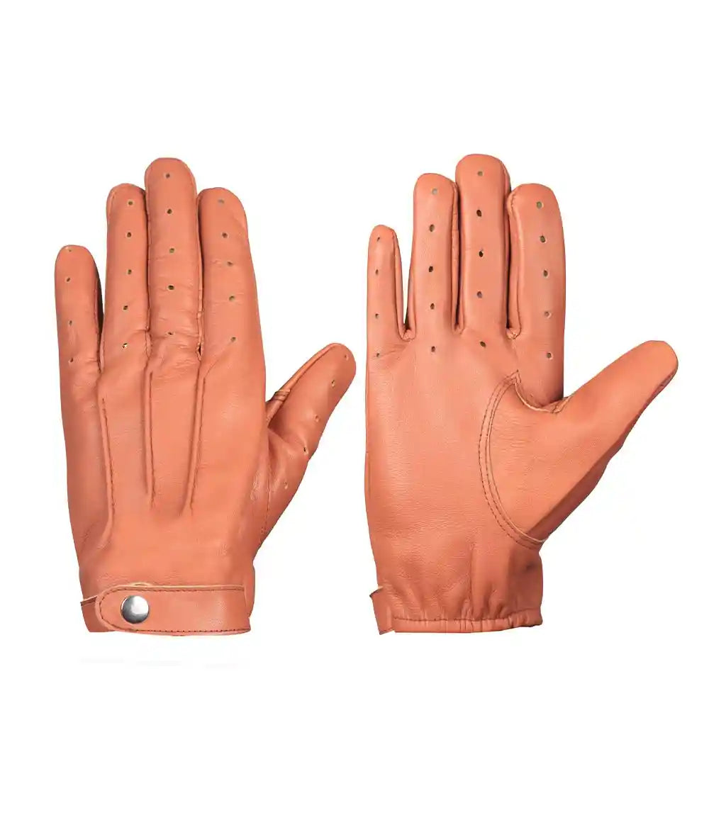 Tan Leather Gloves