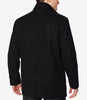 Rafferty Men's Black Wool Car Coat – Modern Fit