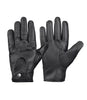Mens Real Leather Black Gloves