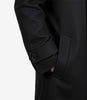 Kenney Men's Double-Breasted Black Wool Coat – Premium Quality