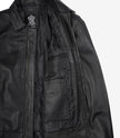 MINIMALIST: Tony Harrington-Jacke aus schwarzem Leder für Herren